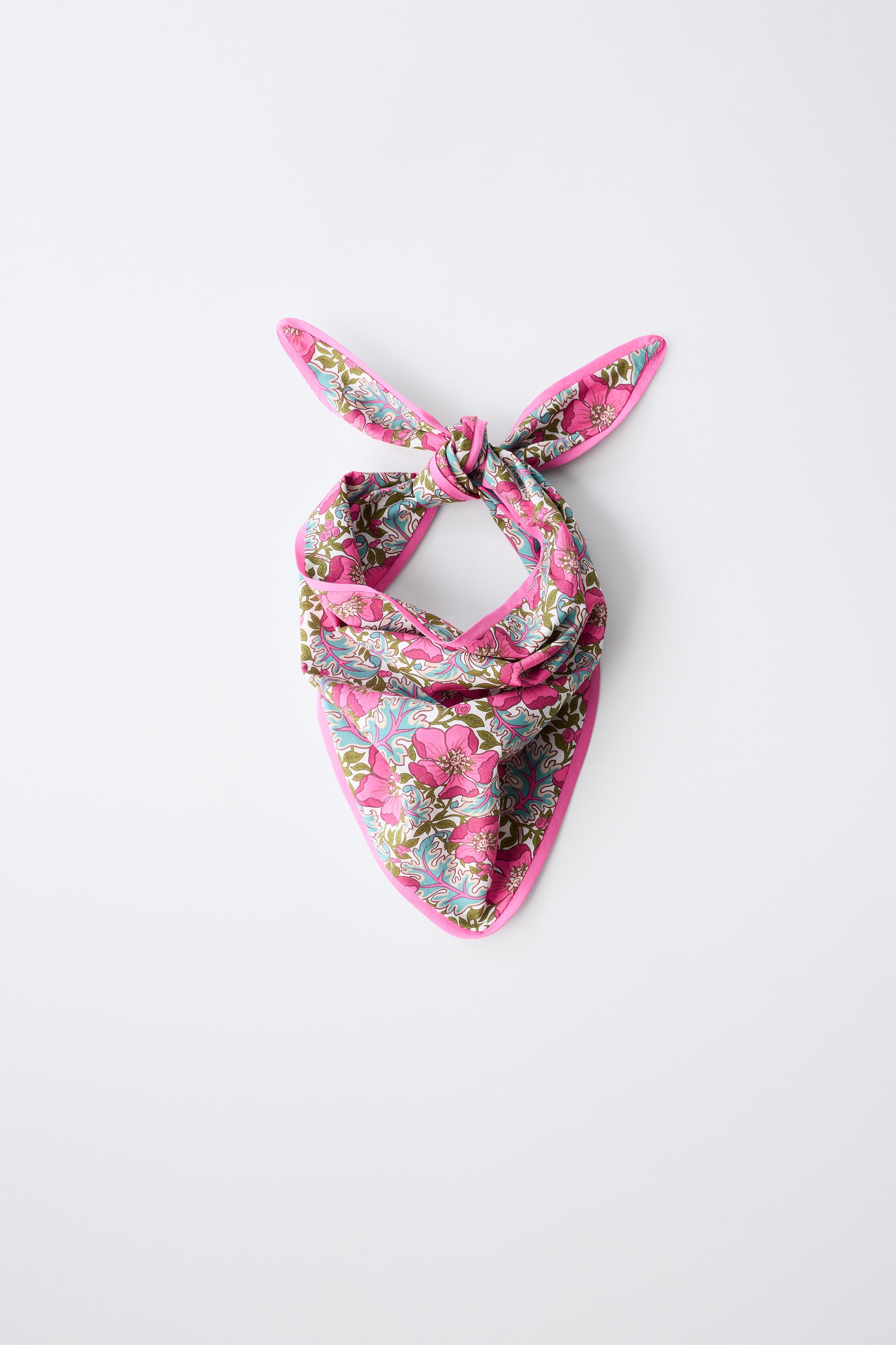 FLORAL PRINT BANDANA MADE WITH LIBERTY FABRIC
